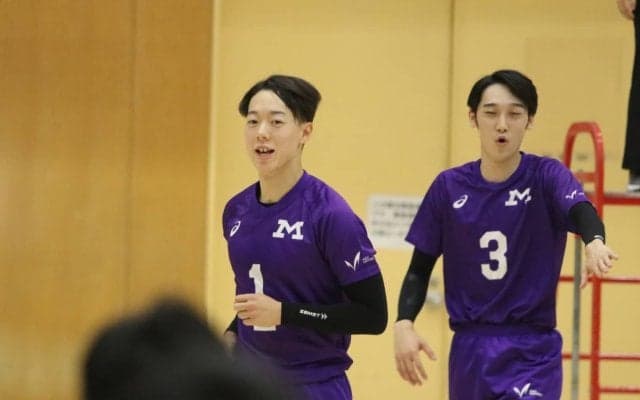 秋季関東大学男子リーグ戦開幕を前にイベント主催の明治大と早稲田大、中央大が熱戦