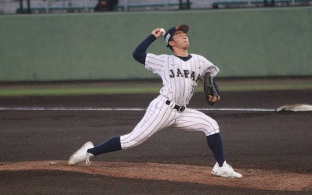 U−18代表、押し出し1点のみで、6回表に同点に追いつかれる