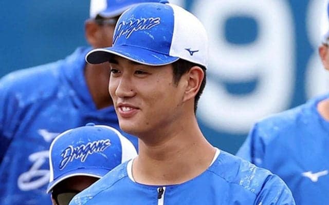 「これで高卒1年目なのか」　防球ネット上段に直撃…“竜の希望”は「本物だ」