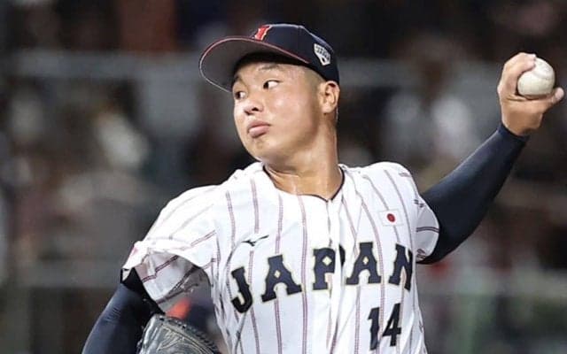 侍U-18、韓国に逆転勝ち　最速157キロ右腕を攻略…末吉が地元沖縄で4回2失点で白星