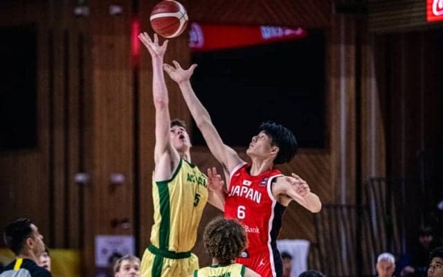 白谷柱誠ジャックを欠いたU16日本代表、オーストラリアに65点差大敗…NZとのU16アジア杯3位決定戦へ