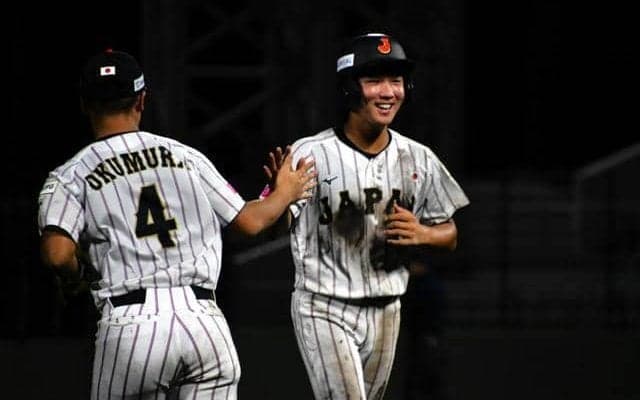 韓国の快速右腕を攻略　東洋大姫路の高畑が3安打　U18野球W杯