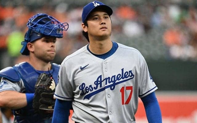 大谷翔平にまさかの“異変”「異常な汗」　中継映像でも鮮明…広がる不安「可哀想」