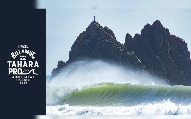 「2025 BILLABONG TAHARA PRO(WSLQS6000)」 が2025年9月16日〜21日にわたり愛知県田原市で開催！