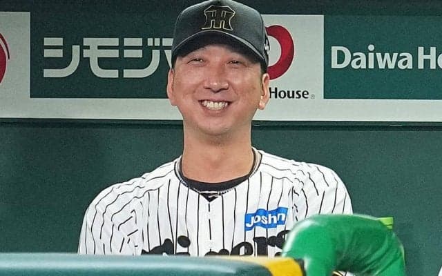 阪神優勝直後…「めっちゃ嬉しそう」　中継に映った藤川監督に虎党涙「やっぱり最高」