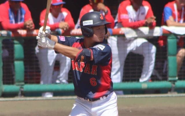 U-18代表の最多安打は東洋大姫路の巧打者！6打数5安打の大活躍に指揮官も「一番いいですよ」と絶賛【U-18代表安打数一覧】