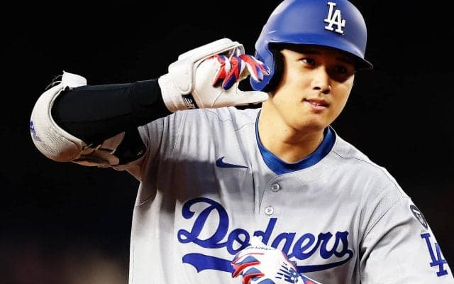 大谷翔平、5試合ぶり47号　MLB初対戦の菅野智之から豪快な一発　今季12本目の先頭弾に敵地騒然