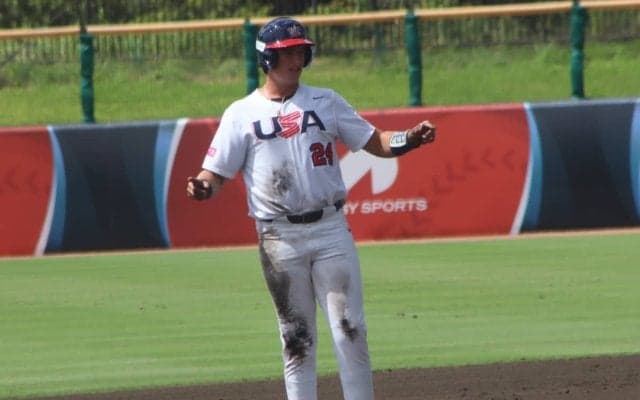 アメリカに198センチ、111キロの超規格外の高校2年生が登場！体作りの秘訣は「チキンをたくさん食べる」【U−18ワールドカップ】