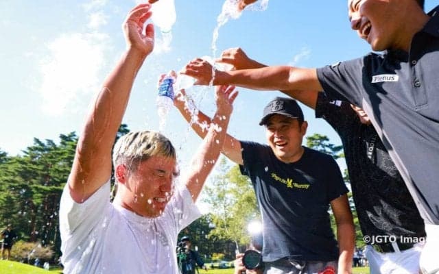 長野泰雅が悲願のツアー初優勝　次の目標は「日本オープンで勝ってマスターズに」