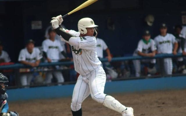 高校通算49本塁打の大型スラッガーがプロ志望届提出！この夏は打率5割、1本塁打、11打点の大当たり！