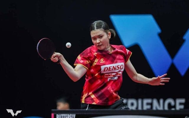 橋本帆乃香、中国勢4人撃破のカットマンに「伊藤美誠や張本美和も並べなかった」　現地メディアが驚愕スタッツ紹介で警戒