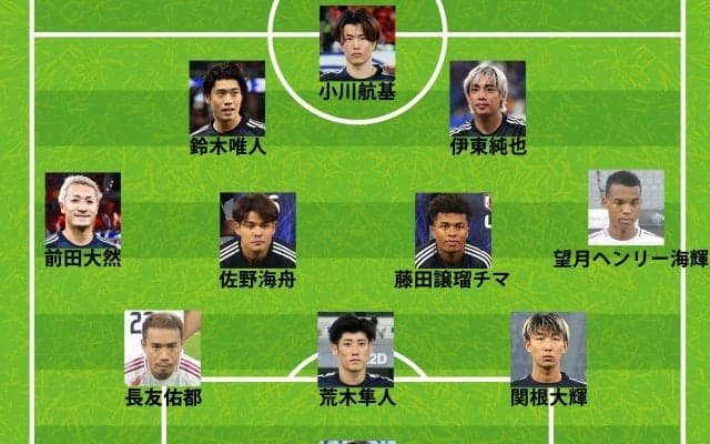 大胆采配！ 日本代表、アメリカ戦でスタメン総入れ替え！ 38歳の長友佑都、伊東純也、佐野海舟らが先発