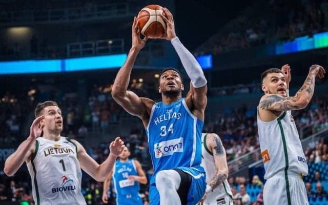 ギリシャがリトアニアに勝利、2009年以来の準決勝進出…トルコとの一戦へ