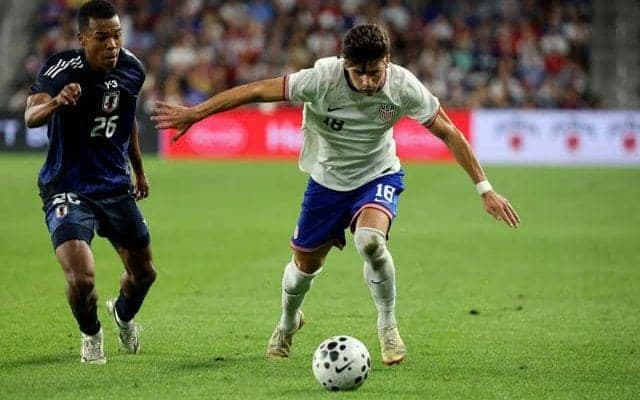 サッカー日本代表、アメリカに完敗　先発総入れ替えも2戦連続無得点