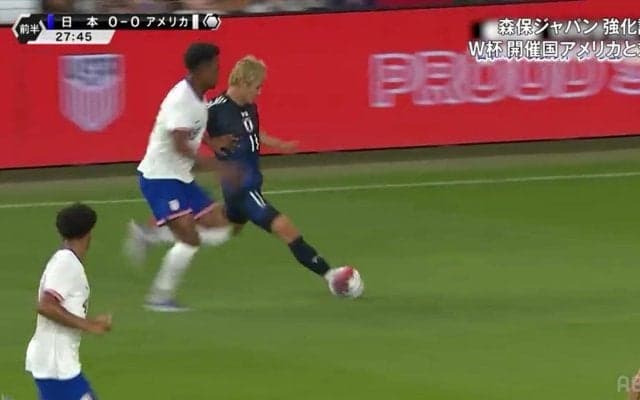 「どんなスピードやねん」前田大然、超急加速でマークをぶっちぎり「一気にぶちぬいたな」神速縦突破にファン衝撃