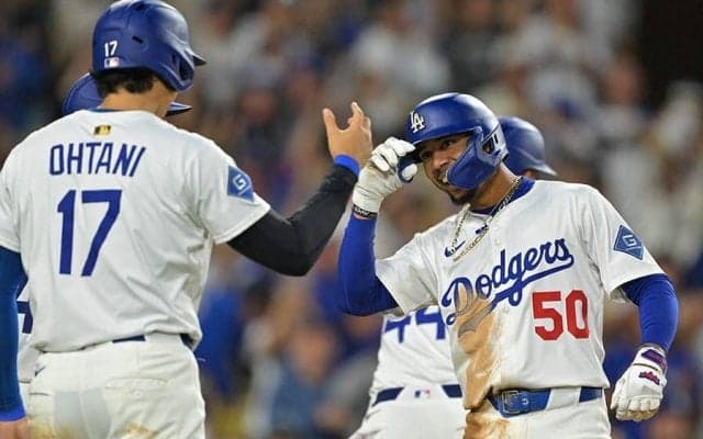 ベッツ、異業種スターの注文に満弾回答　珍しくドヤ顔も「だから打ったんだ」