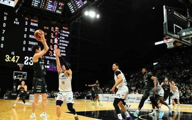 バスケ神戸の開幕節、万博でライブビューイング　子どもらを無料招待