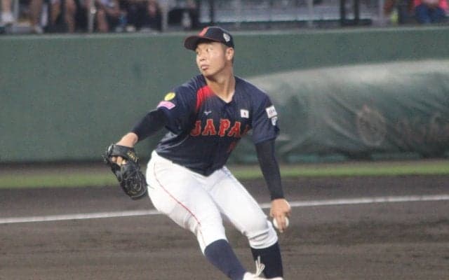 甲子園優勝左腕がアメリカ相手に4回無失点、5奪三振の快投！【U-18ワールドカップ】