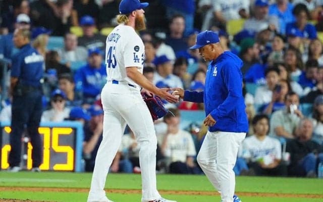 ド軍勝利も…“不吉な予兆”に「なにしてんの」　剛腕の背信投球に嘆き「見てられない」