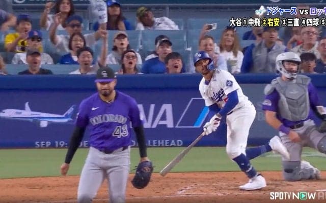 ベッツの満塁弾で相手投手が「絶対Fワード」 MVP男“復活”を物語る“痛恨の一撃”にマウンドへ背を向け大激怒