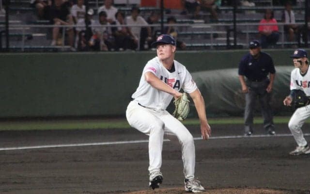 日本を苦しめた大型左腕は今大会11回無失点の快投！「日本は素晴らしい打者が多いチームです」と賛辞【U-18ワールドカップ】