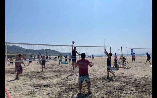 延べ2000人の参加で盛大に開催　ビーチバレームーンカップin御宿