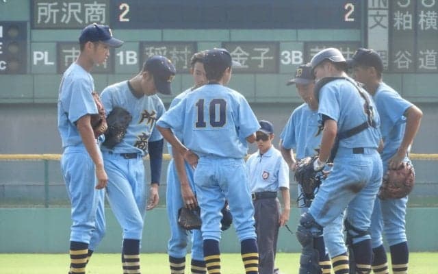 伝統校・所沢商がコールド負け、1年生右腕が8回完投も守備の乱れもあり12失点【埼玉】