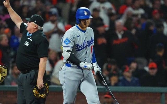 大谷翔平、絶好機で申告敬遠　敵地に異例のブーイング…17敬遠はリーグトップ