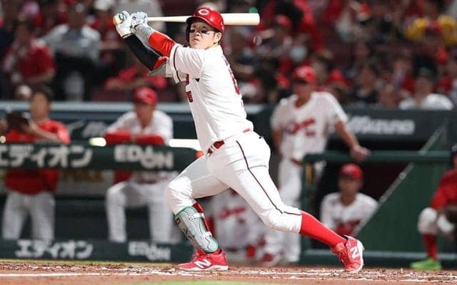 12球団最強の“.305＆148”…広島25歳が「エグすぎる」　完全覚醒に高まる期待