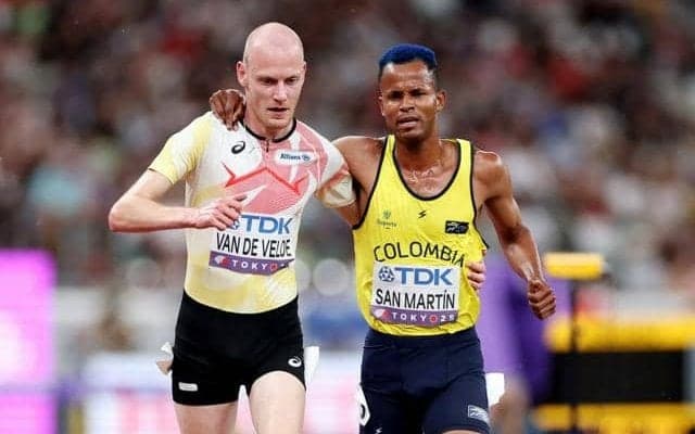 3000m障害で肩組みゴール　「ポジティブに覚えてくれるかな」