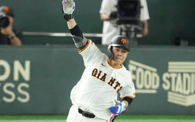 巨人23歳内野手は「マジで覚醒したな」　昨年まで本塁打0→プロ初のグランドスラム、2桁本塁打も視野「来季はクリーンアップ打ってくれ!」