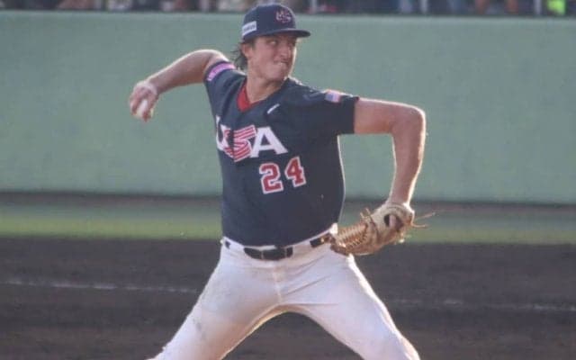 世界一米代表の剛腕が「エグすぎた」、日本代表ねじ伏せる圧巻投球で確信 「メジャーで活躍しないわけない」【U-18ワールドカップ】