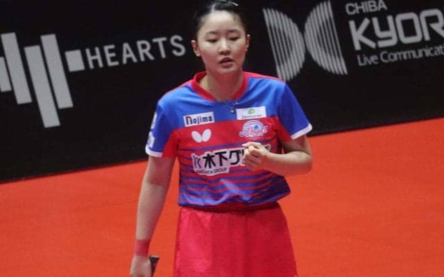 張本美和、初出場で観客魅了の17歳が1勝目に安堵の声　述べた新チームへの想いと課した“全勝ノルマ”【Tリーグ】