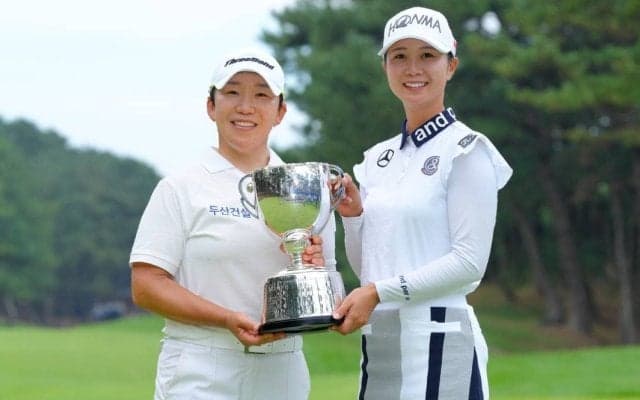 金澤志奈が地元でツアー初優勝　師匠・申ジエに続く今季メジャー第2戦Vは「本当に嬉しく思う」