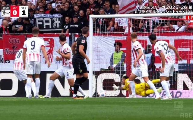 背中に目が付いてる？ オシャレすぎる“超絶ヒール弾”に騒然！「あの体勢であのコースは予想外」「素晴らしいテクニック」敵５人を翻弄したゴラッソ