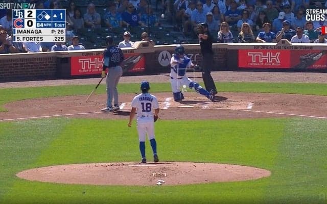 球場沸騰も“ウソだろ？” 今永昇太、135キロの“幻惑魔球”で翻弄 ハーフスイング→一塁に走り出すも三振判定、打者唖然