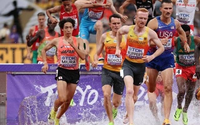 三浦龍司が8位、男子3000メートル障害2大会連続入賞　世界陸上