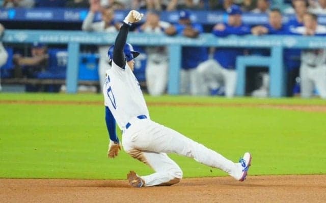 ド軍戦で“疑惑の判定”「激怒していい」　塁上大谷でまさか…解説も苦笑い「これも野球」