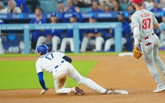 大谷翔平の盗塁の裏で…疑惑の判定に敵軍放送局怒り　ボール球を断罪「やってはいけない」