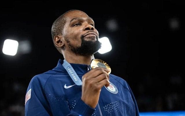 アメリカ代表の通算得点で歴代トップに立つケビン・デュラントがロス五輪出場に前向き