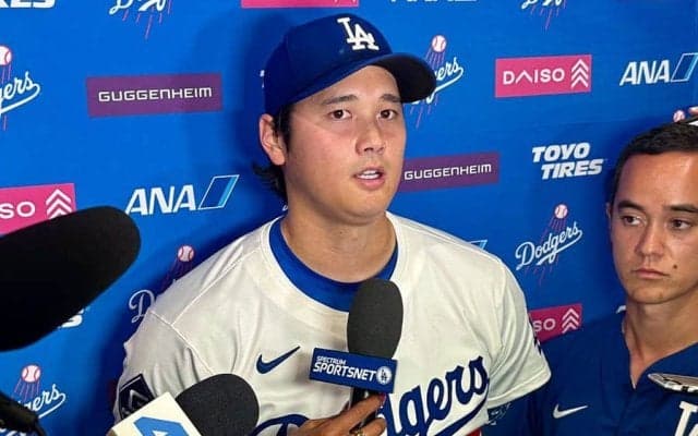 大谷翔平「何も感じてはない」　自らシュワーバー斬り＆50号で猛追も…HR争い意識せず