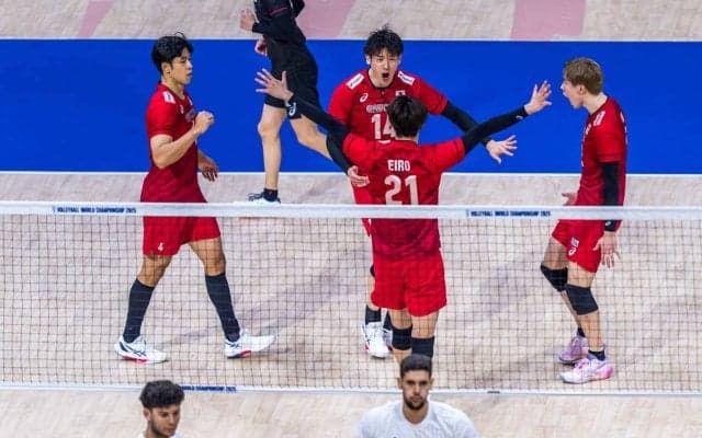 男子日本代表　予選ラウンド最終戦でリビアにストレート勝ち