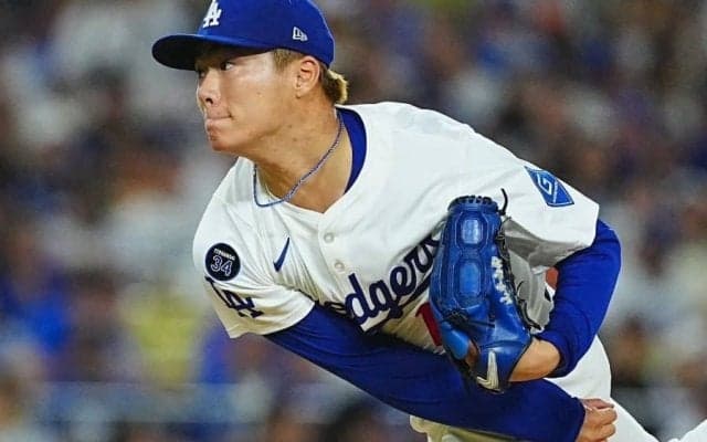 山本由伸、12勝目ならず　6回途中1安打無失点でナ2位の防御率2.58…自己最悪6四球も粘投