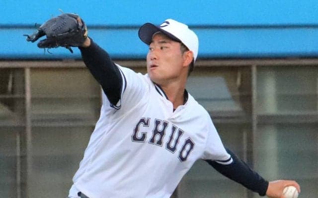 \"戦国東都\"で奮闘中！抜群の奪三振能力を誇る中央大の最速152キロ左腕がプロ志望届提出！