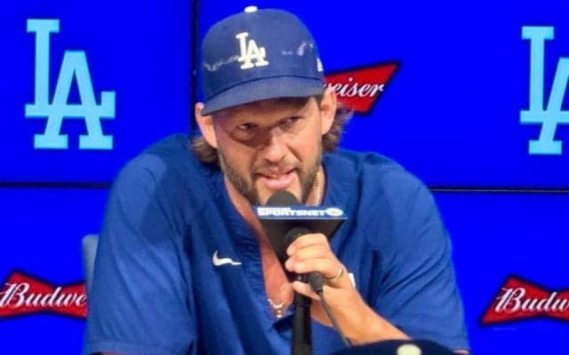 会場の後ろにいた大谷翔平「とても珍しい」　カーショーの目の前に広がった“異様な光景”