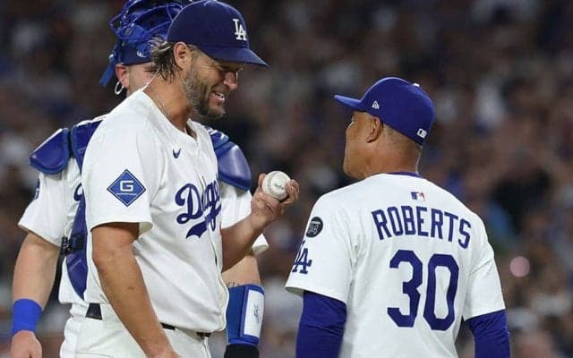 カーショー、PSはブルペン待機へ　由伸ら先発陣豊富…3度目の世界一へ「ベストを尽くす」