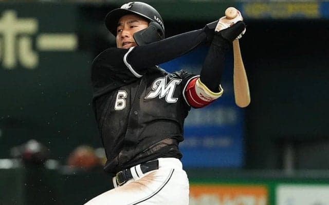 ロッテ西川史礁がリーグ61年ぶり快挙　新人5人目の25二塁打「自分の強いスイングを」