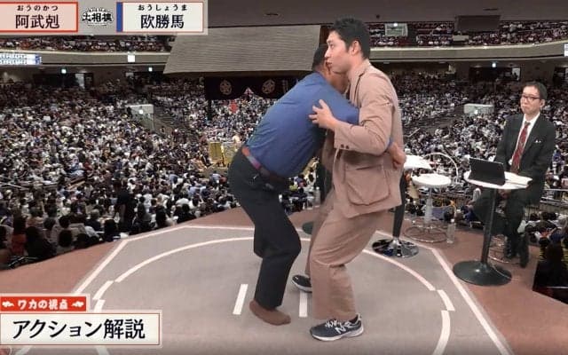 「金メダリストが横綱ぶん投げた！」まさかの展開にファン騒然 「嘘だろ！」「転がした」