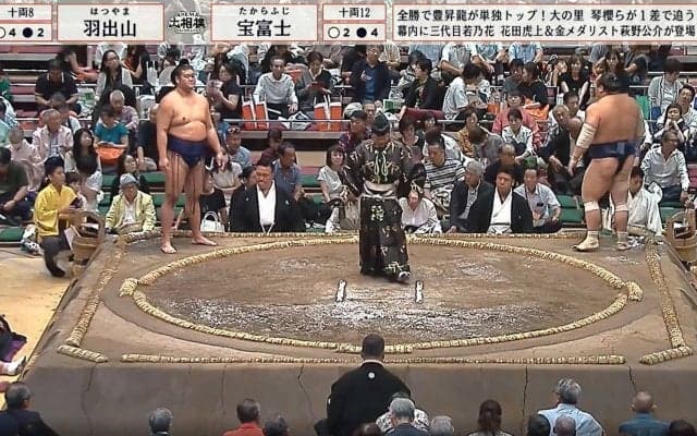 「大銀杏デカっ」「思わず二度見した」194センチ巨漢力士、立派な大銀杏にファン驚嘆