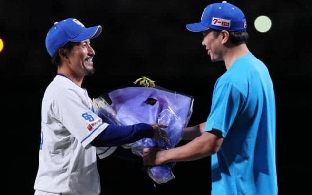 竜を長年支えた祖父江＆岡田の引退試合　対照的なスピーチに人柄やプレースタイルが滲む